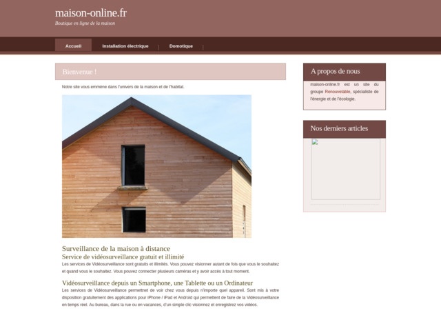 Revue sur la maison online