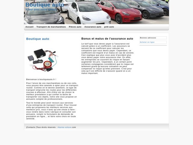 Tout pour l'auto