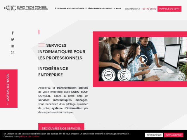 Développement sur mesure