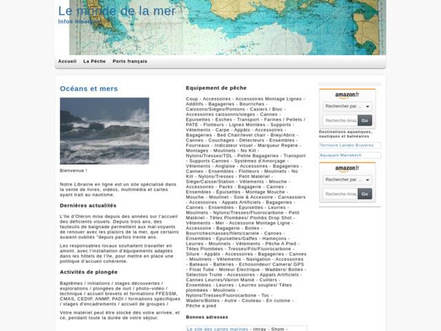 Infos sur les océans