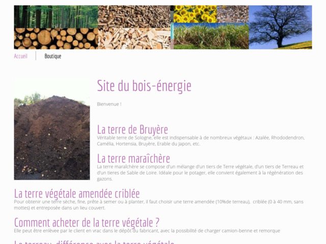 Les differentes terres
