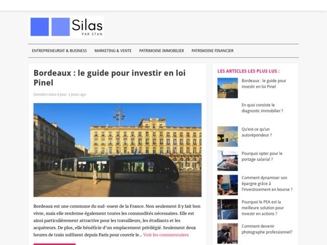 Magazine sur la finance et le marketing