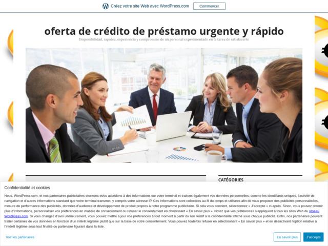 Organización de prestamistas serios y honestos a su servicio