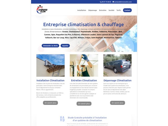 Chrono clim chauffagiste