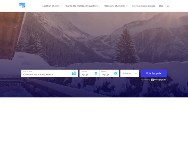 Comparer les prix des chalets à chamonix