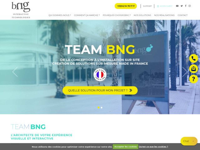 Entreprise de digital signage