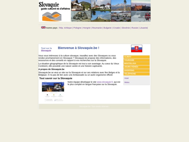 Guide de la Slovaquie