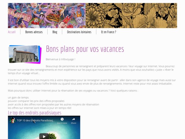Info voyage