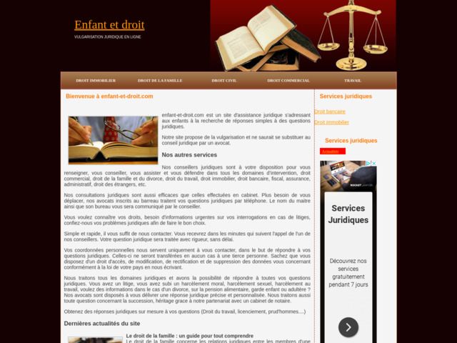 Enfant et Droit