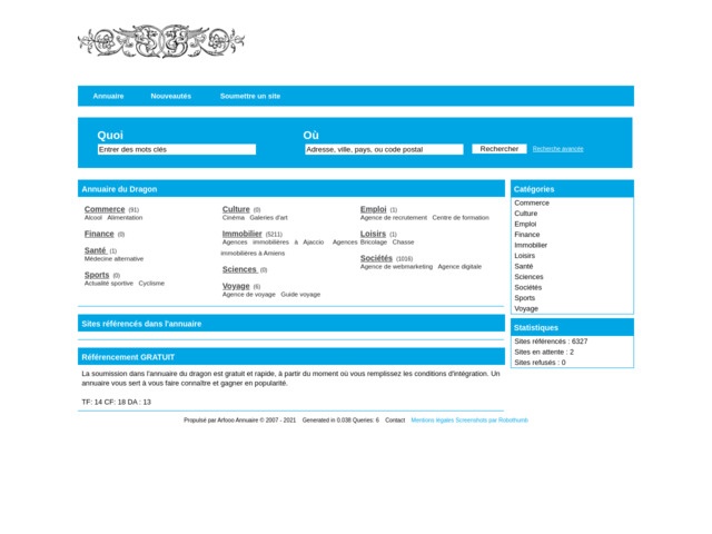 Annuaire du dragon