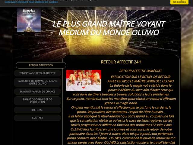 Marabout Vaudou retour affectif