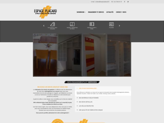 Espace placard