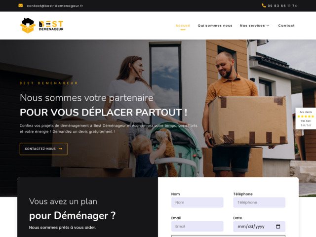 Société de déménagement à Paris et en Ile-de-France