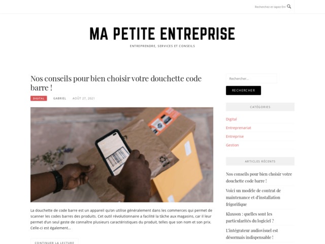 Ma petite entreprise