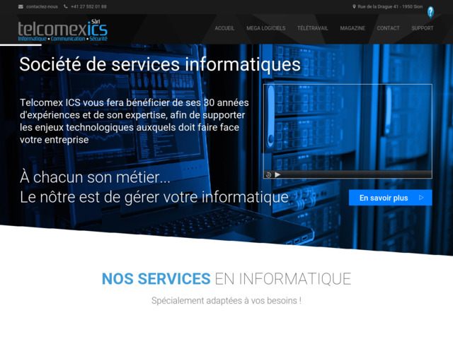 Solutions informatiques, telcomex ics en suisse