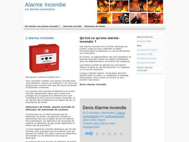 Protection incendie