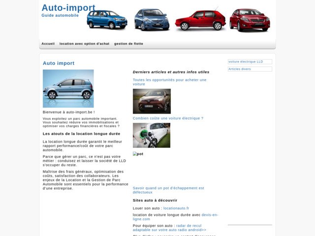Auto import