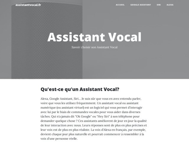 Assistance alexa