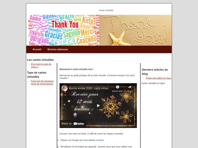 Carte virtuelle