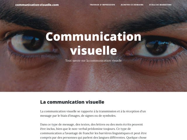 Formation en communication visuelle