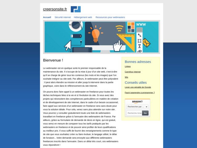 Conseils pour creer son site