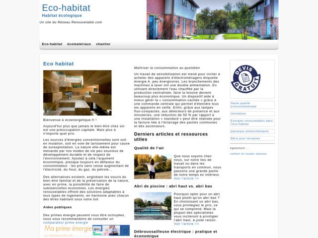 Infos sur l'économie d'énergie