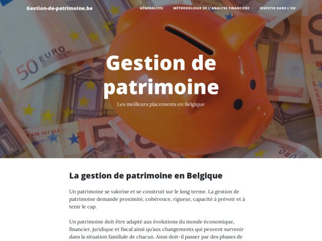Comment gérer son patrimoine