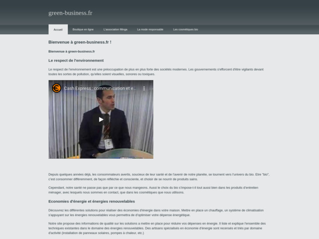 Guide du green business