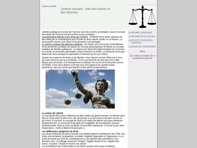 Tout sur la justice sociale