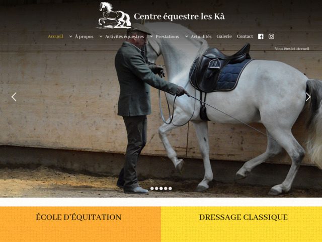 Les kà, votre centre équestre à vuadens (fribourg)