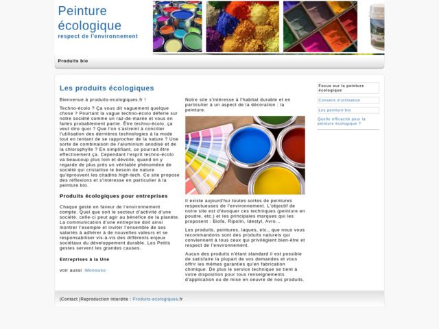 Guide des produits écologiques