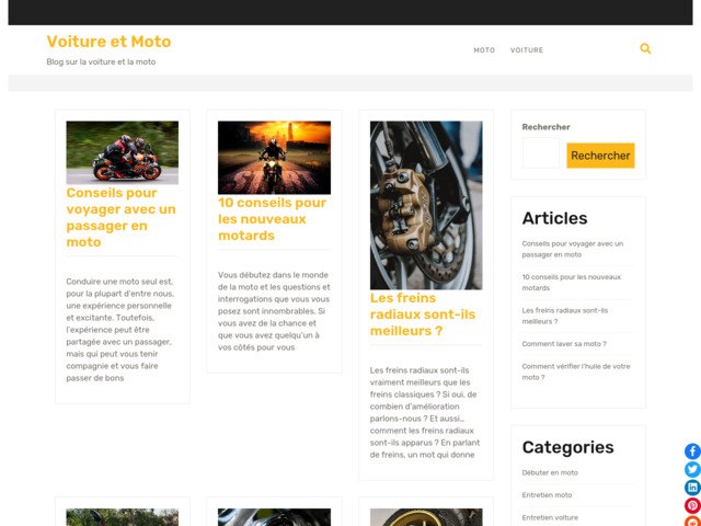 Guide sur la voiture et la moto