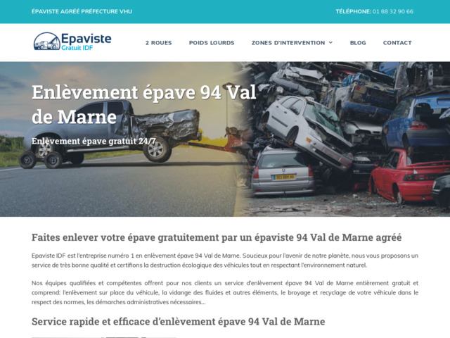 Enlvement pave 94 Val-de-Marne - Epaviste gratuit