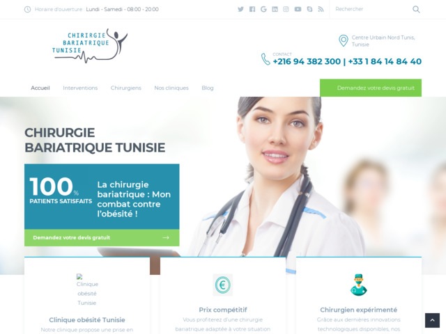 Clinique spécialisée dans la chirurgie bariatrique
