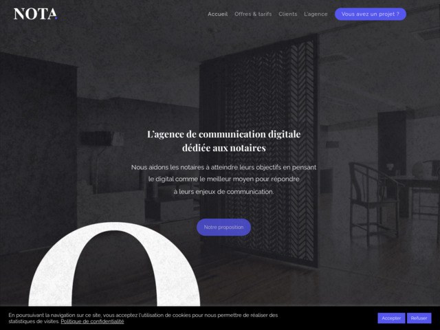 Nota : première agence digitale dédiée aux notaires