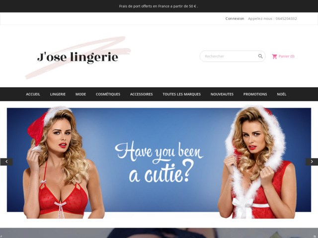 Votre boutique de lingerie en ligne