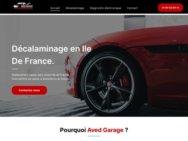 Intervention d'un décalamineur au plaisir