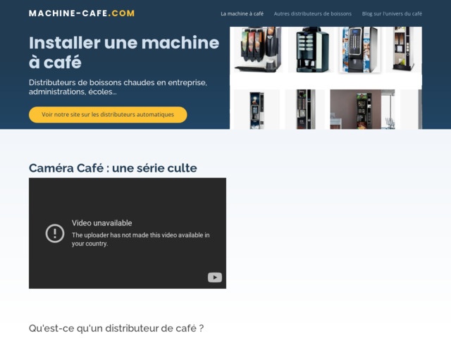 Choisir sa machine a café
