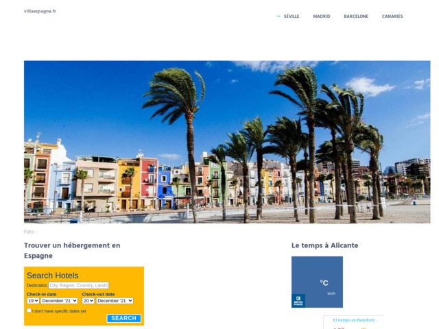 Location villa en Espagne
