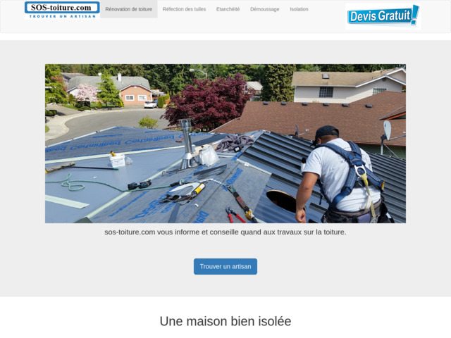 Sos toiture