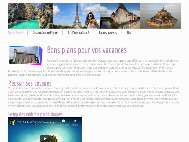Sejour en france