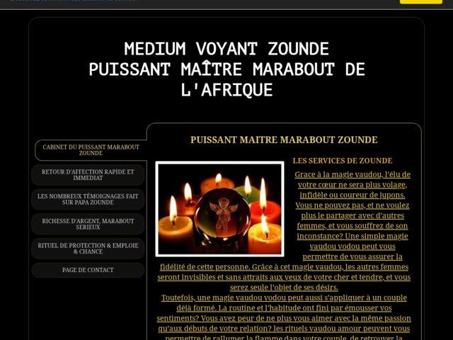 Marabout compétant sérieux et honnête