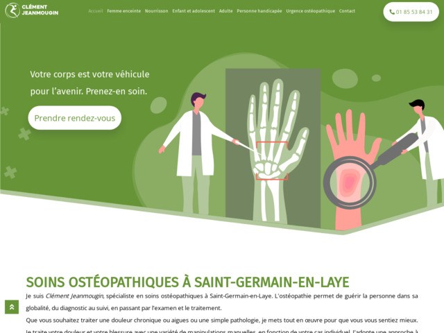 Ostopathe pour femme enceinte  proximit de Saint-Germain-en-Laye