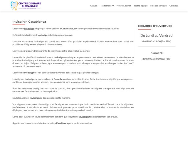 Cabinet orthodontiste casablanca