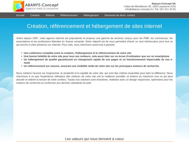 Agence digitale intégrale à lausanne