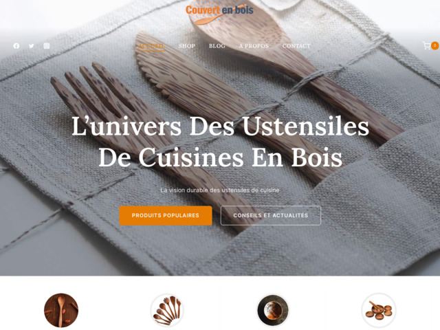 L'univers des ustensiles de cuisines en bois
