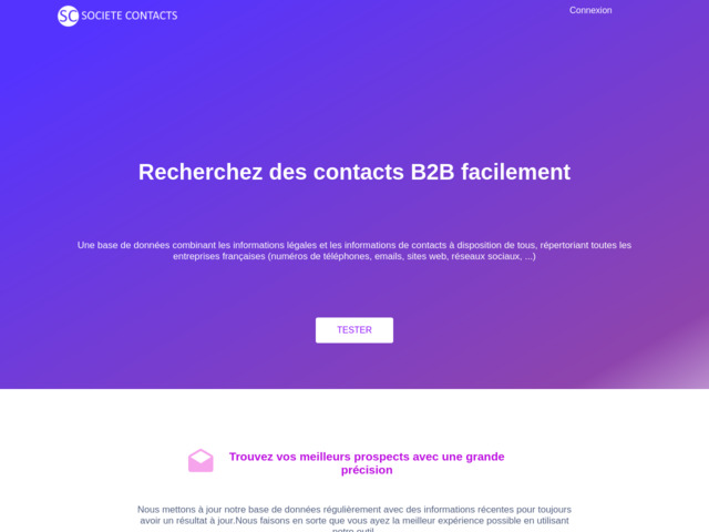Société contacts