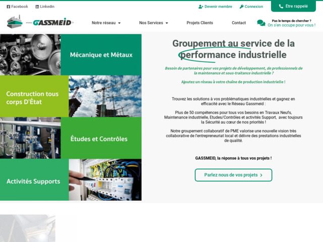 Gassmeid - Groupement au service de la performance industrielle