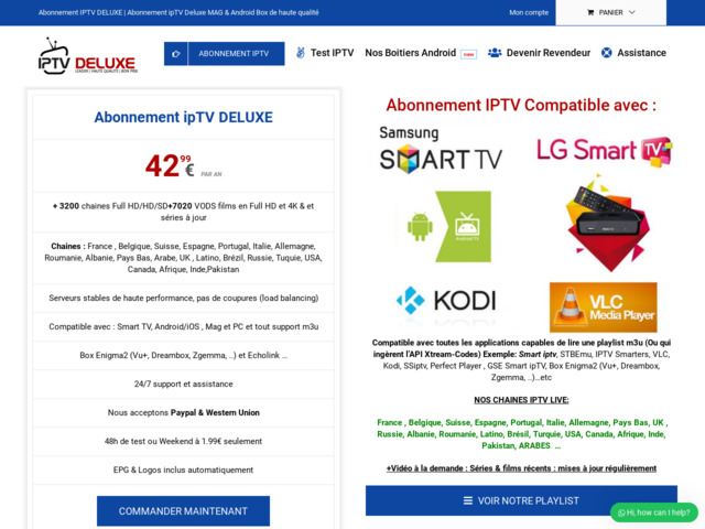 Smart IPTV France