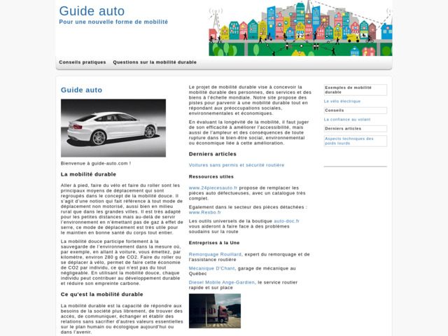 Guide autos